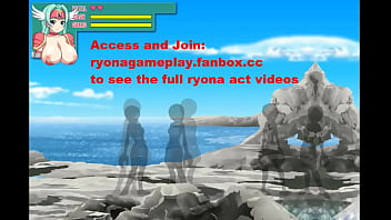 Cute green haired lady having sex with invisible men in erotic hentai ryona game video Cute green haired lady having sex with invisible men in erotic hentai ryona game video