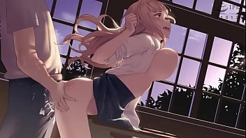 真夏の転校生モーションアニメ