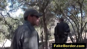 Fakeborder 1 3 17 strip search leads to hot sex 72p 1