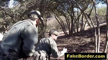 Fakeborder 1 3 17 strip search leads to hot sex 72p 1