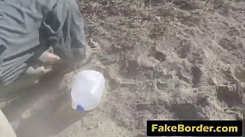 Fakeborder 1 3 17 strip search leads to hot sex 72p 1