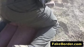 Fakeborder 1 3 17 strip search leads to hot sex 72p 1