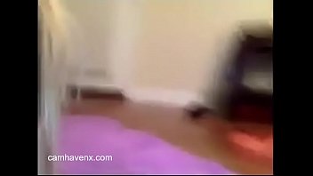 Emo girl plays with her ass