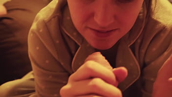 Sucking dick and swallowing cum