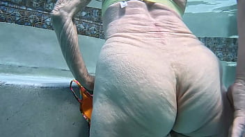 We went swimming in a private pool in hawaii kai