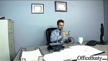 Horny girl with big juggs banged in office vid 08