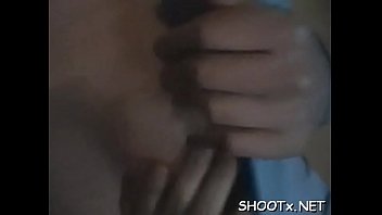 He works out his sweet girl's pussy with a gifted one eyed monster