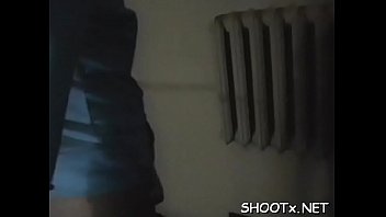 He works out his sweet girl's pussy with a gifted one eyed monster