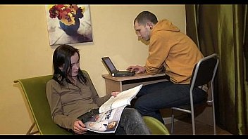 Just stare at her playing