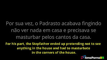 O padrasto oferecia ao seu melhor amigo pra meter na sua doce enteada amopornobr