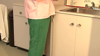 Next he holds the back of her head and pounds his fat cock into her face for a throating