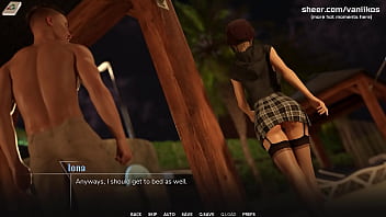 Hot big ass college teen with piercing gives blowjob to a big cock and gets her little pussy creampied outdoor taboo university steam game 3d animated hentai game part #3