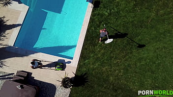 Two dicks make her cum