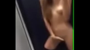 Dressroom masturbation