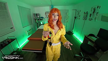 Vr skinny ginger april o'neil blows leonardo's big cock and bangs hard in tmnt cartoon's cosplay pt 1