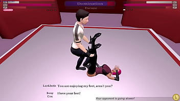 Lordjerle vs roxy cox kinky fight club sexfight maledom
