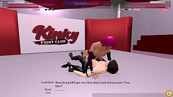 Lordjerle vs roxy cox kinky fight club sexfight maledom