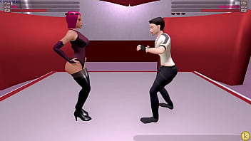 Lordjerle vs roxy cox kinky fight club sexfight maledom