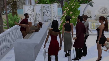 The blissful simmers wedding after party turned sex party