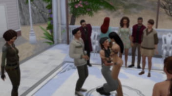 The blissful simmers wedding after party turned sex party