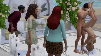 The blissful simmers wedding after party turned sex party