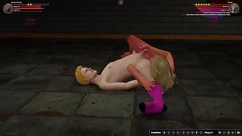 Bambi vs denis nf3d mixed sex combat subway