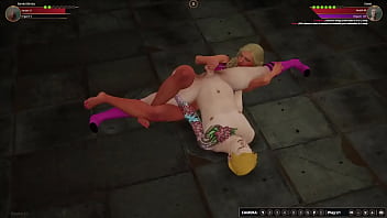 Bambi vs denis nf3d mixed sex combat subway