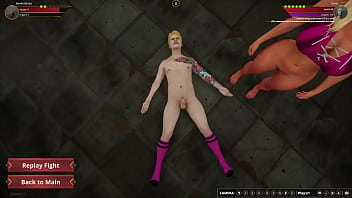 Bambi vs denis nf3d mixed sex combat subway