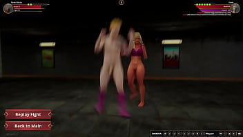 Bambi vs denis nf3d mixed sex combat subway