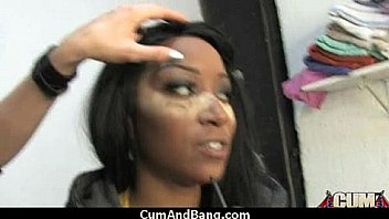 Swallowing sperm makes her horny 2