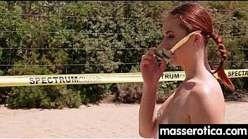 Young girl has session with horny lesbian 1