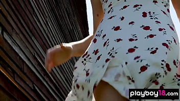 Smiling naked blondie showing us around her amazing body Smiling naked blondie showing us around her amazing body