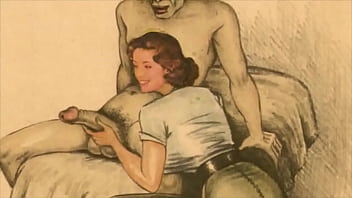 Vintage erotic illustration