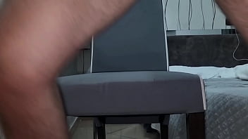 Amazing italian creampie my step brother jerks off and cums with a fantastic big dick