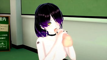 Pale sexy anime emo bitch cums four times and takes a big facial hentai anime Pale sexy anime emo bitch cums four times and takes a big facial hentai anime