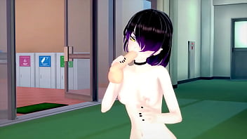 Pale sexy anime emo bitch cums four times and takes a big facial hentai anime Pale sexy anime emo bitch cums four times and takes a big facial hentai anime