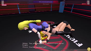 Helena vs chizuru kyfc sexfight strap on sex