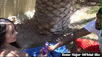 Big titty latina alycia starr takes rome major's rock hard cock