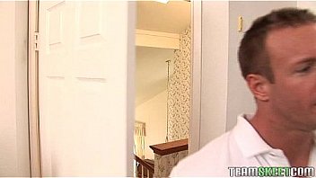 Sexy teen gets a good pound from her prof