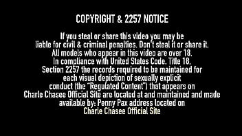 Blonde charlee chase in sexy sailor outfit dildo fucks her trimmed cunt