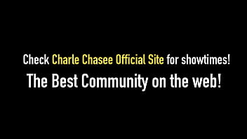 Blonde charlee chase in sexy sailor outfit dildo fucks her trimmed cunt