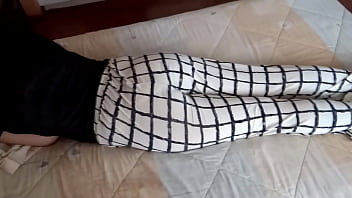 Showing off my big ass with my jeans on and off compilation mature latina