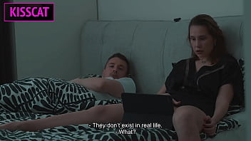 Step mom and step son watch porn masturbate to creampie bliss in share bed hotel vacation Step mom and step son watch porn masturbate to creampie bliss in share bed hotel vacation