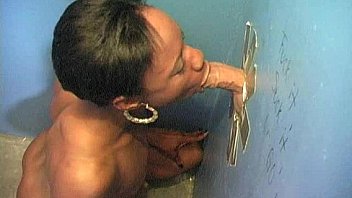 Gloryhole blowjob interracial amateur 15