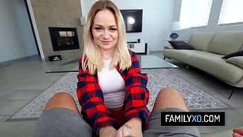Kinky stepdad fucks his blonde stepdaughter to get back on his cheating wife