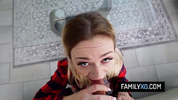 Kinky stepdad fucks his blonde stepdaughter to get back on his cheating wife