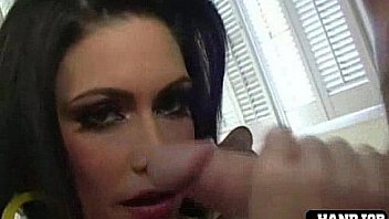 Big tit amateur handjob