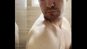 I trim my sweaty hairy armpits chest and arms after the gym to prepare for a photoshoot next week behind the scenes