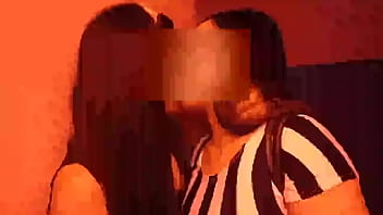 Pinay wife with a girl in a strip bar