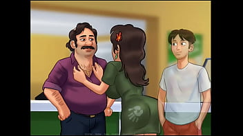 Summertime saga cap 26 follando con una milf pelirroja de enormes tetas